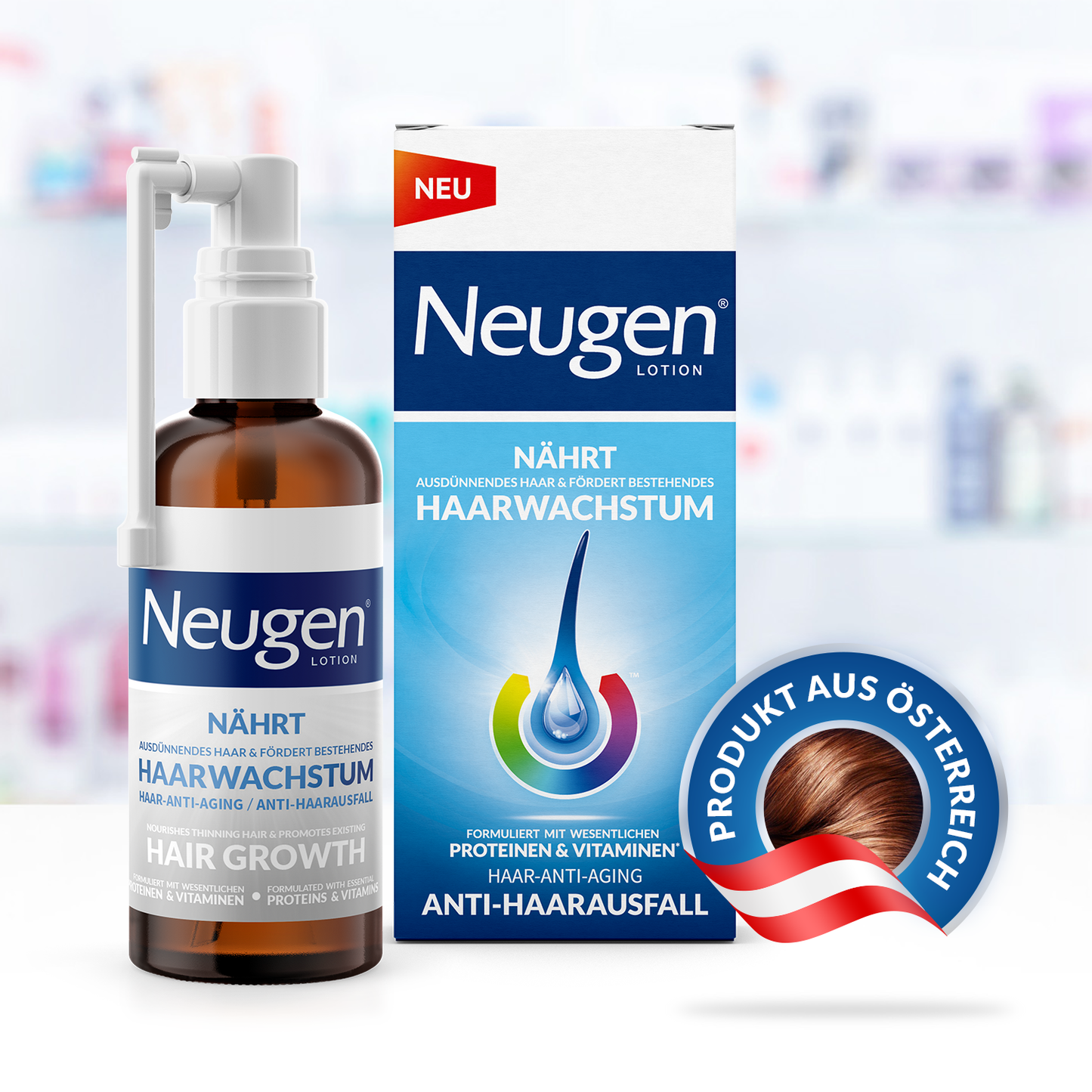 Neugen® Haarlotion gegen Haarausfall & für Haarwachstum - 100ml